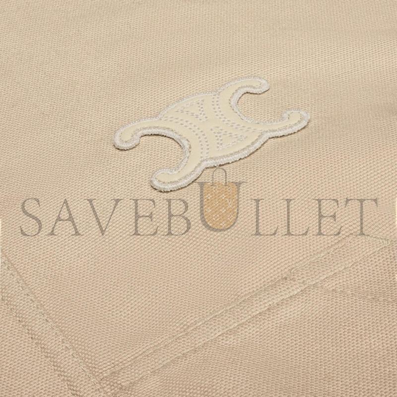 ce1i*e triomphe blouson jacket in oxF0rd cotton rv03d147v.02lc